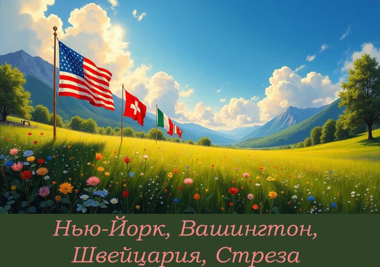 Нью-Йорк-Вашингтон-Швейцария-Стреза
