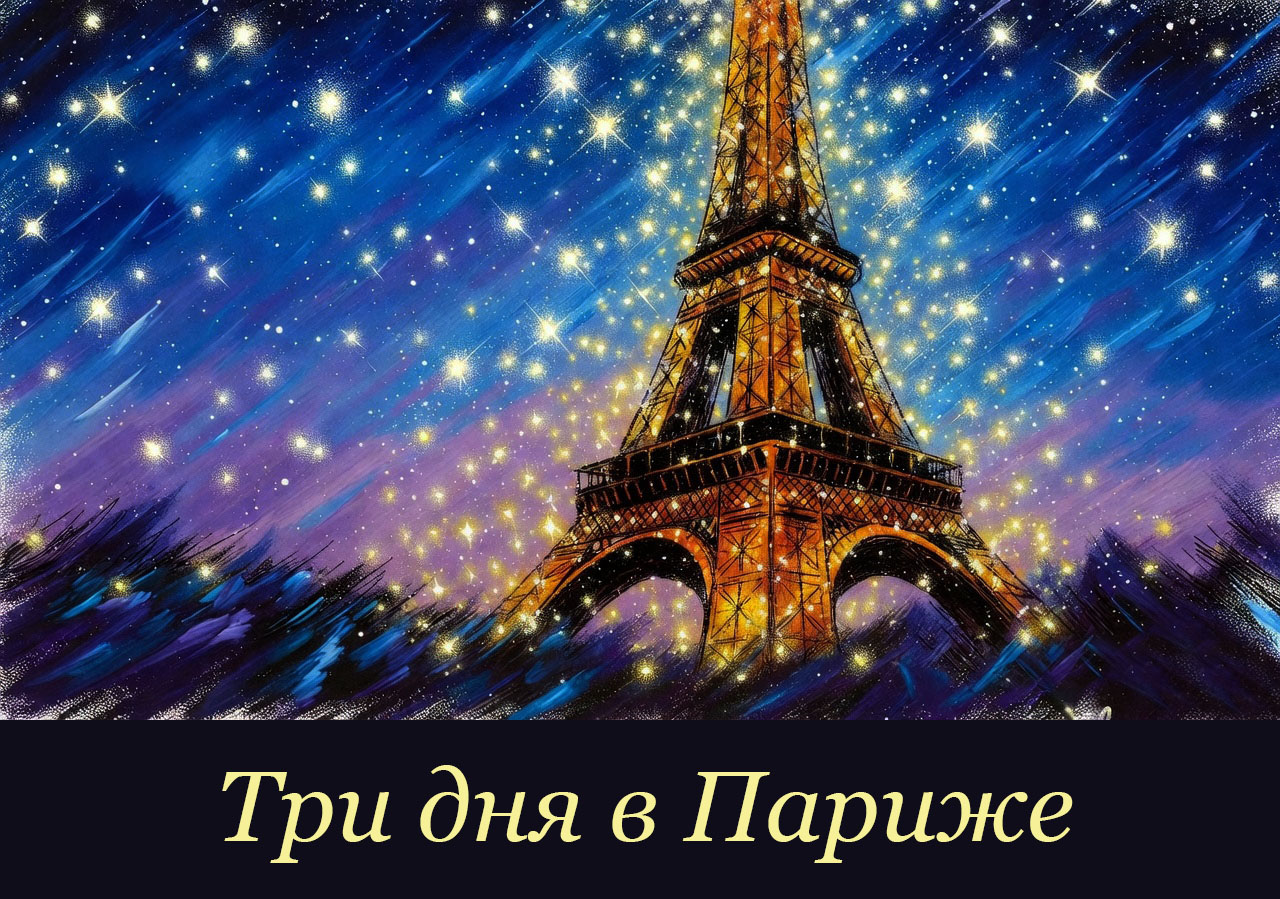 Три дня в зимнем Париже